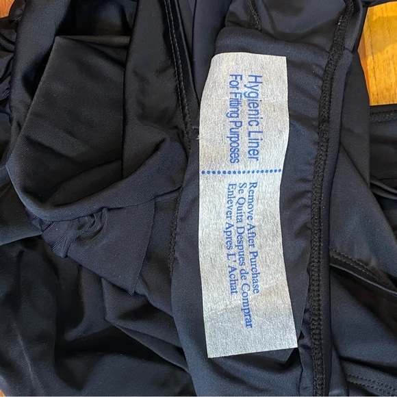 SILKWORLD Women's SMALL One Piece Bathing Suit Tummy Control tie Back Swimsuit - Picture 8 of 11